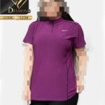 تیشرت نیم زیپ مغزی خور NIKE ورزشی  زنانه سایزبزرگ - %d8%a8%d8%a7%d8%af%d9%85%d8%ac%d9%88%d9%86%db%8c