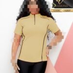 تیشرت نیم زیپ مغزی خور NIKE ورزشی زنانه - %da%a9%d8%b1%d9%85