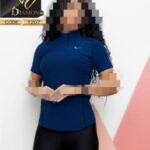 تیشرت نیم زیپ مغزی خور NIKE ورزشی زنانه - %d8%b3%d8%b1%d9%85%d9%87-%d8%a7%db%8c