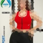 نیمتنه زیپ ورزشی - red