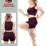 ست تیشرت و شورتک ورزشی زنانه - %d8%a8%d8%a7%d8%af%d9%85%d8%ac%d9%88%d9%86%db%8c