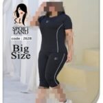 ست تیشرت شلوارک ورزشی زنانه - 1
