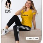 ست ورزشی تیشرت شلوار زنانه - %d8%b2%d8%b1%d8%af