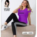 ست ورزشی تیشرت شلوار زنانه - %d8%a8%d9%86%d9%81%d8%b4