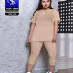ست تیشرت شلوار ورزشی زنانه سایزبزرگ - %da%a9%d8%b1%d9%85