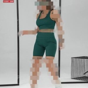 ست نیم تنه و بایکر کبریتی