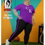 ست تیشرت شلوار ورزشی زنانه سایزبزرگ - %d8%a8%d9%86%d9%81%d8%b4
