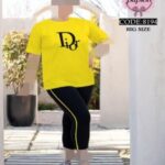 ست ورزشی تیشرت شلوارک زنانه سایزبزرگ - %d8%b2%d8%b1%d8%af