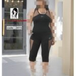ست ورزشی تاپ شلوارک زنانه  - 3