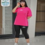 ست تیشرت شلوارک ورزشی زنانه سایز بزرگ - %d8%b3%d8%b1%d8%ae%d8%a7%d8%a8%db%8c