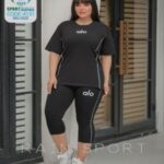 ست تیشرت شلوارک ورزشی زنانه سایز بزرگ - %d9%85%d8%b4%da%a9%db%8c