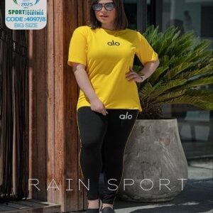 ست تیشرت شلوار ورزشی زنانه سایز بزرگ
