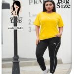 ست تیشرت شلوار ورزشی زنانه پوما سایزبزرگ - %d8%b2%d8%b1%d8%af