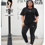 ست تیشرت شلوار ورزشی زنانه پوما سایزبزرگ - %d9%85%d8%b4%da%a9%db%8c
