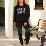 ست بلوز شلوار آستین بلند زنانه PARIS  - %d9%85%d8%b4%da%a9%db%8c