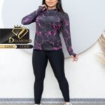 ست سویشرت فینگری و شلوار کمرگنی ورزشی زنانه - 3