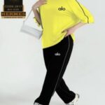 ست تیشرت شلوار فوق سایزبزرگ مغزی دوزی شده alo  - %d8%b2%d8%b1%d8%af