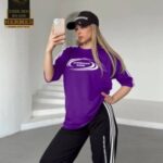 ست تیشرت شلوار فوق بیگ سایز زنانه sporteswar  - %d8%a8%d8%a7%d8%af%d9%85%d8%ac%d9%88%d9%86%db%8c