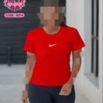 تیشرت تک نایک زنانه - red